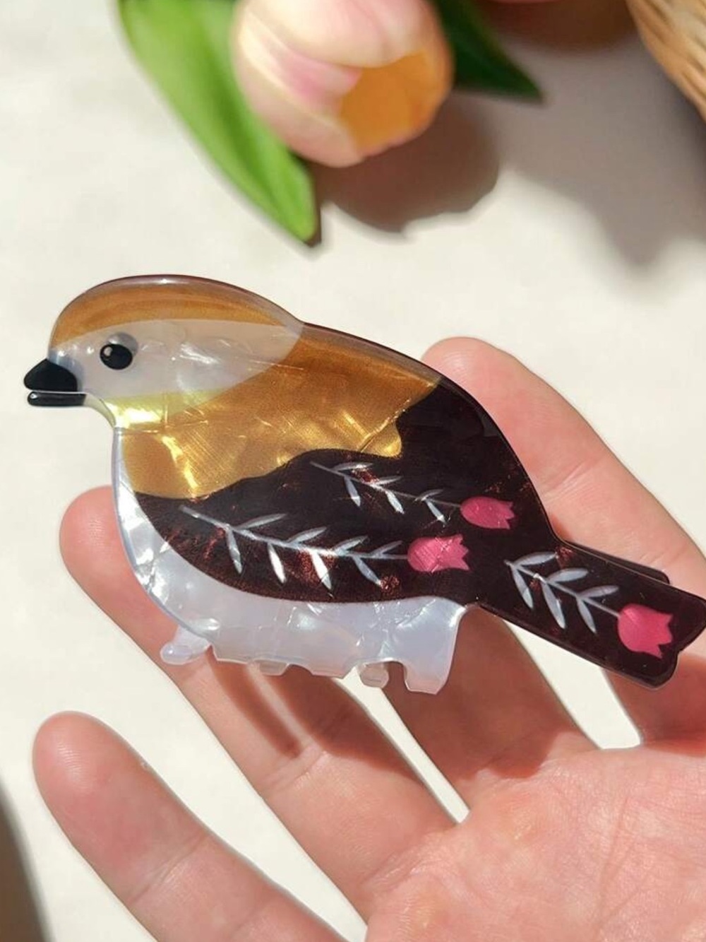Bird  Accessory Hair Claw